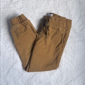 Boys Khaki Joggers